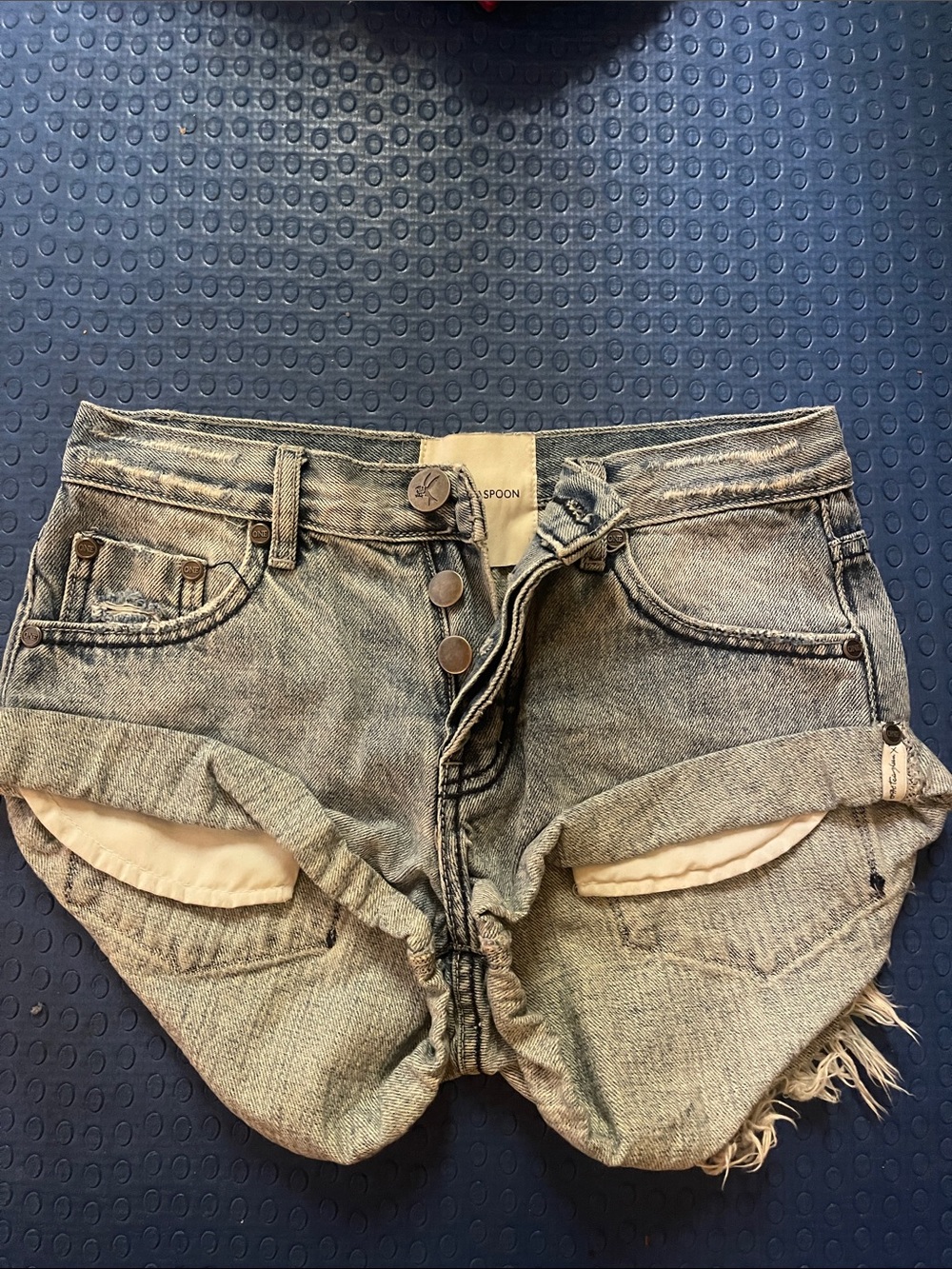 One teaspoon denim shorts, bandit size 22